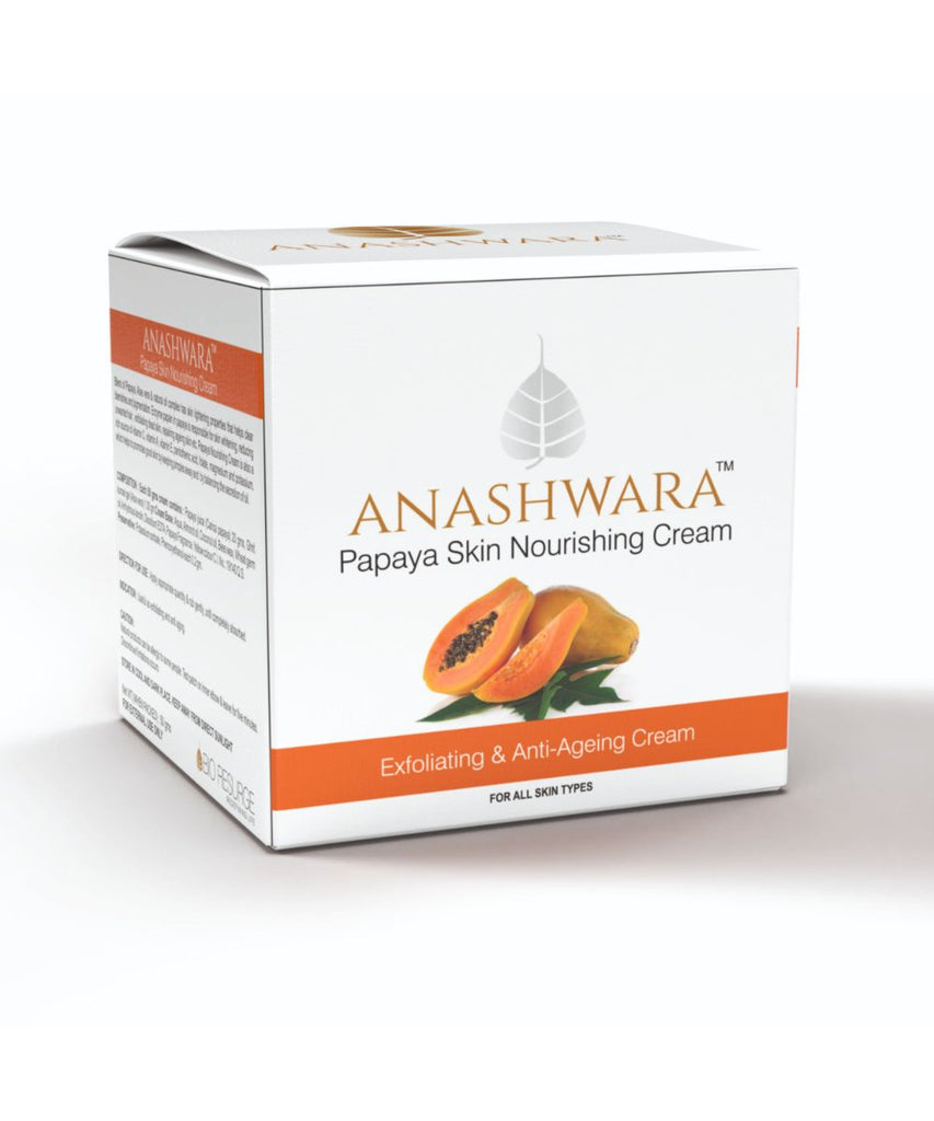 Papaya Skin Nourishing Cream for Exfoliating and Anti-aging: One piece MRP (Inclusive of all taxes):Rs.400/- Net Weight 50gm