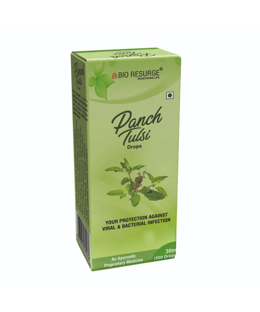Panch Tulsi Drops | Improve Immunity Naturally: One piece MRP (Inclusive of all taxes):Rs.250/- Net Weight 30ml