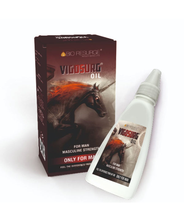 Vigosurg Oil -Promotes Romance, Youthfulness, Intimacy and Stimulation | Essential Oils Infused, Ayurvedic| -15ml: One piece MRP (Inclusive of all taxes):Rs.180/- Net Weight 15ml