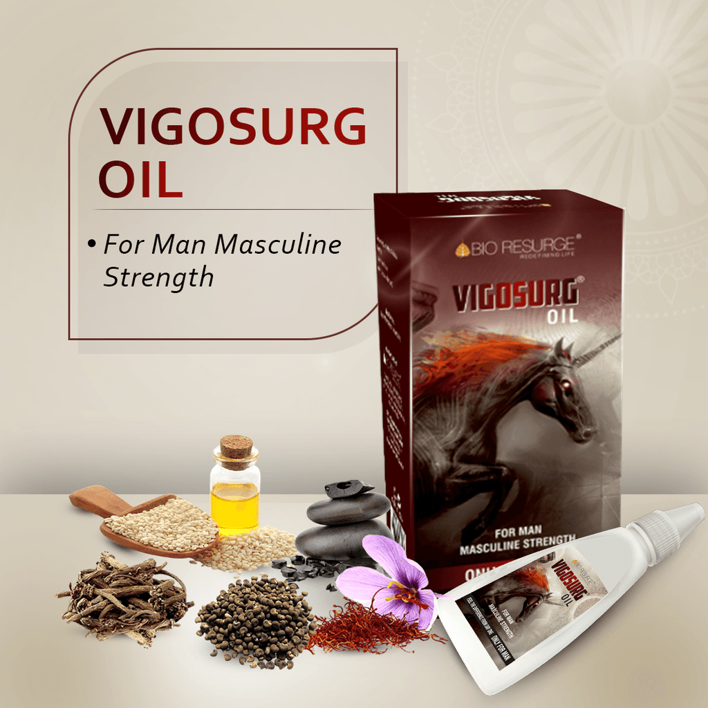 Vigosurg Oil -Promotes Romance, Youthfulness, Intimacy and Stimulation | Essential Oils Infused, Ayurvedic| -15ml: One piece MRP (Inclusive of all taxes):Rs.180/- Net Weight 15ml