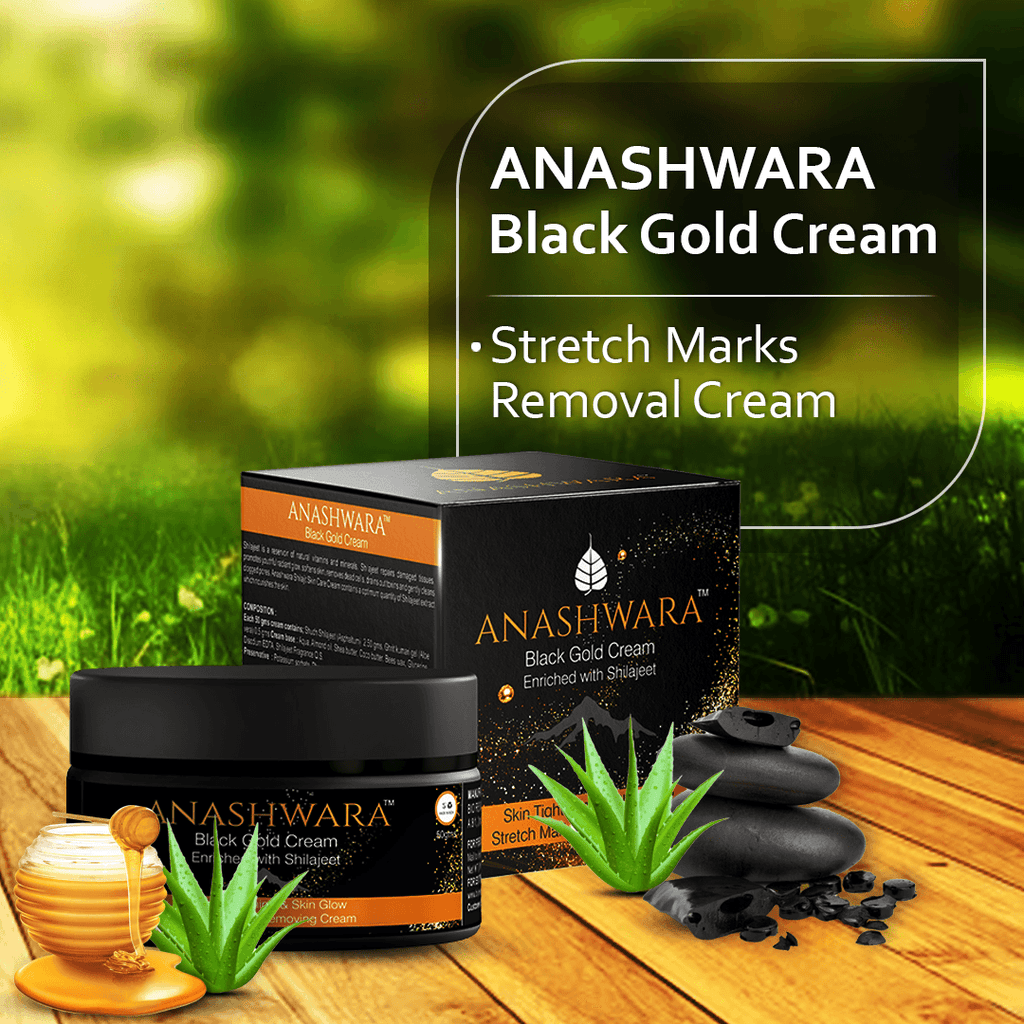 Black Gold Cream | Stretch Marks Removal Cream |Reduces Stretch Marks due to Pregnancy & Weight loss: One piece MRP (Inclusive of all taxes):Rs.520/- Net Weight 50gm/