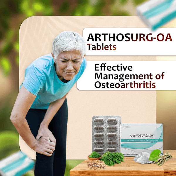 Authosurg OA - Natural Medication for Osteoarthritis: Pack of 30 Tablets, One piece MRP (Inclusive of all taxes): Rs.315/- Net Weight 22.5gm.