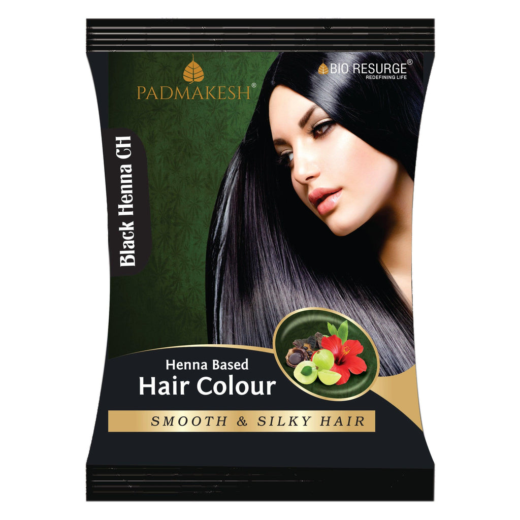 Bio Resurge Padmakesh Henna Hair Dye for All Types of Hairs: One piece MRP (Inclusive of all taxes):Rs 15/- Net Weight 15gm, Black CH: 10gm