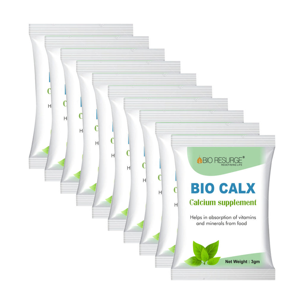 BIO CALX Calcium Supplement Powder, Pack of 10 sachets: one piece MRP : 21, Net Weight 3 gm each