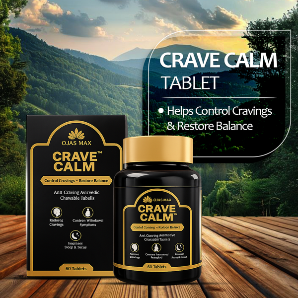 OJAS MAX™ CRAVECALM A Natural Approach to Addiction Management