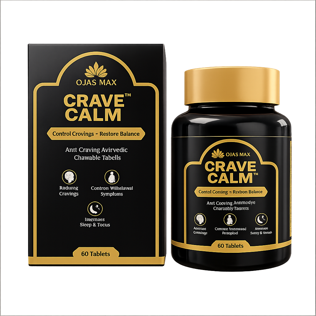 OJAS MAX™ CRAVECALM A Natural Approach to Addiction Management