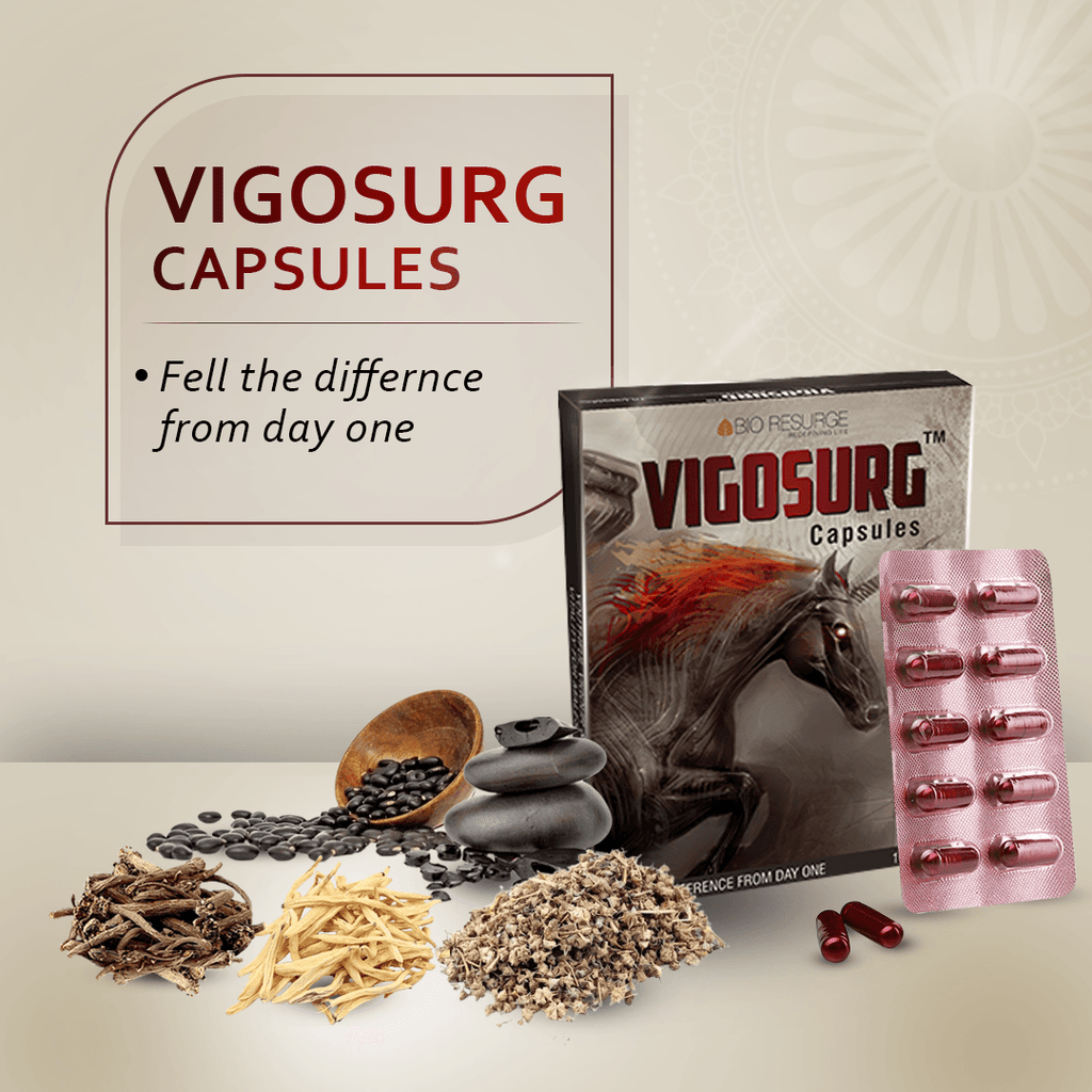 Vigosurg Capsule to Boost Male Sexual Performance and Increase Vigor and Vitality