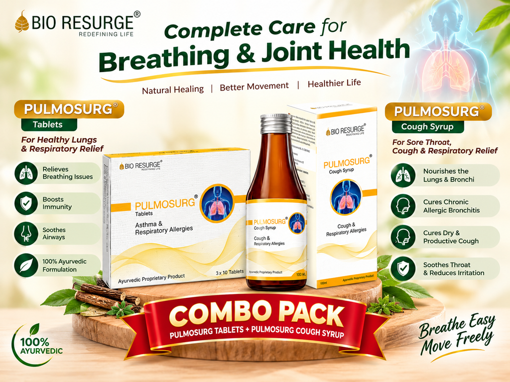 🌿 BIO RESURGE PULMOSURG® COMBO PACK
