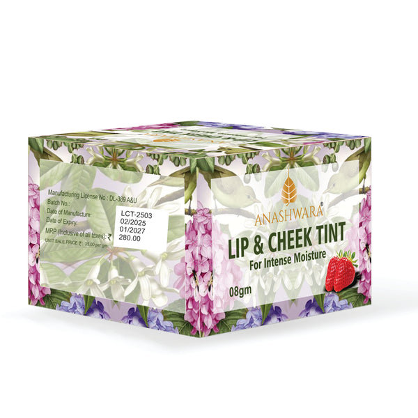 Bio Resurge LIP & CHEEK TINT: One piece MRP (Inclusive of all taxes):Rs.280/- Net Weight 8gm