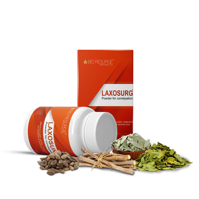 Bio Resurge Laxosurg | Effective Relief From Constipation & Irregular Bowel Habits: One piece MRP (Inclusive of all taxes):Rs.150.00/- Net Weight 100gm