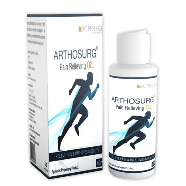 Arthosurg Ayurvedic Pain Relief Oil | For Joint Pain & Arthritis : One piece MRP (Inclusive of all taxes):Rs.175/- Net Weight 60 ml/