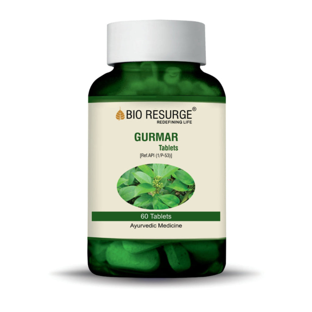 Bio Resurge Gurmar Tablets For Healthy Blood Sugar|Manages Diabetes Level-750mg(60 tablets): One piece MRP (Inclusive of all taxes):Rs.280/- Net Weight 45gm/
