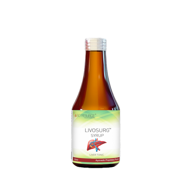 Bio Resurge Ayurvedic Liver Detox | Reverse Fatty Liver | Best Ayurvedic Liver Syrup | One piece MRP (Inclusive of all taxes):Rs.100.00/-|100ml