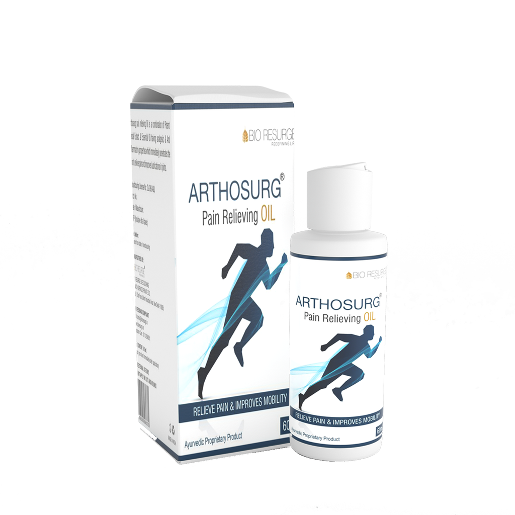 Arthosurg Ayurvedic Pain Relief Oil | For Joint Pain & Arthritis : One piece MRP (Inclusive of all taxes):Rs.175/- Net Weight 60 ml/