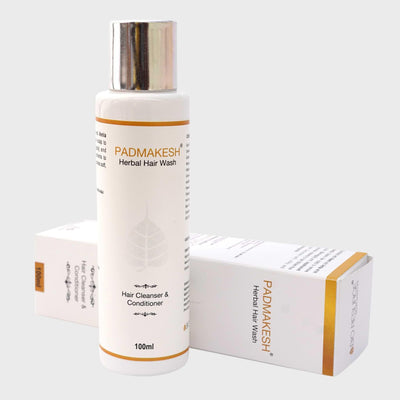 Padmakesh Herbal Hair Wash | Hairfall Control Shampoo: One piece MRP (Inclusive of all taxes):Rs.230/- Net Weight 100ml