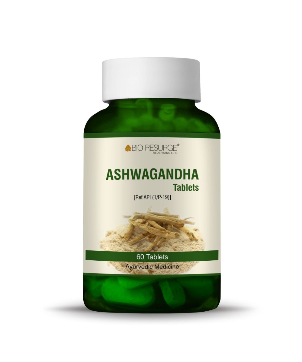 Bio Resurge Ashwagandha Tablets :- Enhances Strength & Vitality
