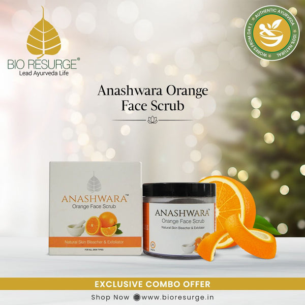 Orange Facial Kit - Complete Solution for Blemish Tan Removal and  Whitening Skin Bio Resurge 