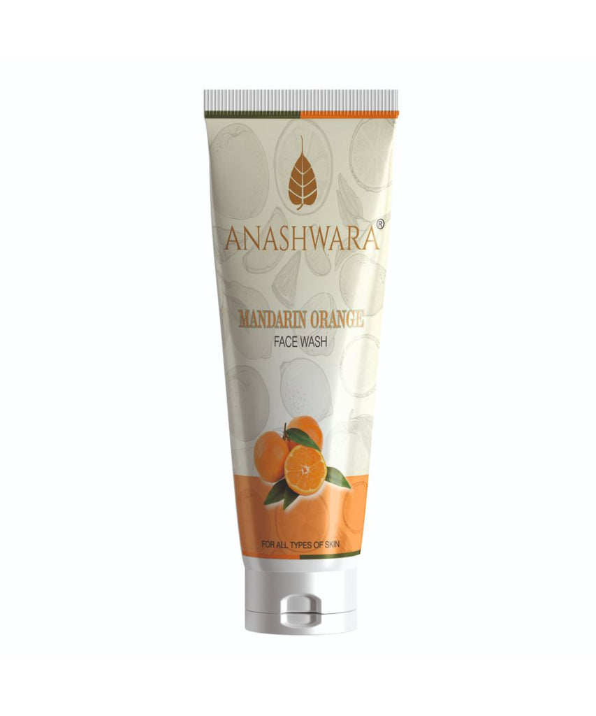 Mandarin Orange Face Wash for Skin Whitening and Lightening