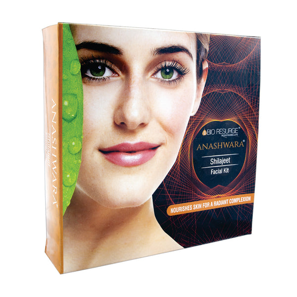 Shilajit Facial Kit for to Battle Wrinkles Bio Resurge