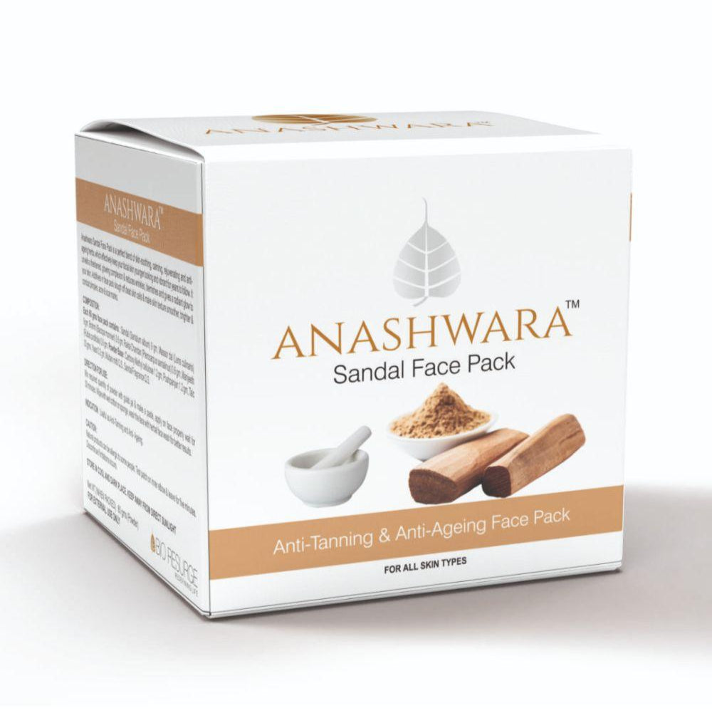 de-tan anti-ageing face pack