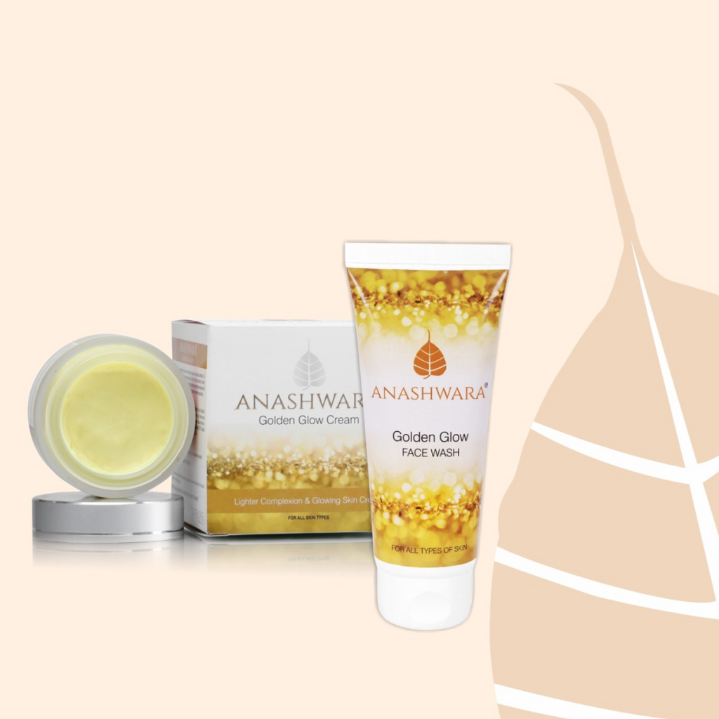 Golden Glow Face Cream & Face Wash for glowing skin (COMBO)